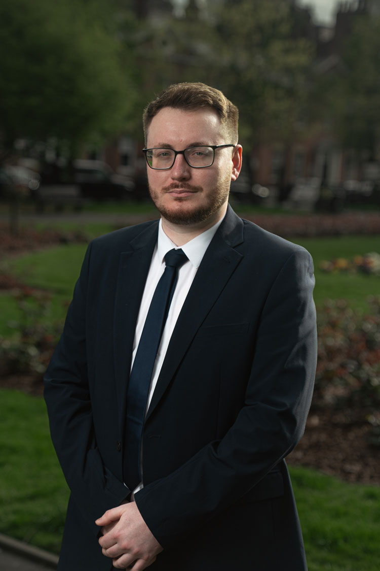 Portrait photograph of Brandon Lockwood