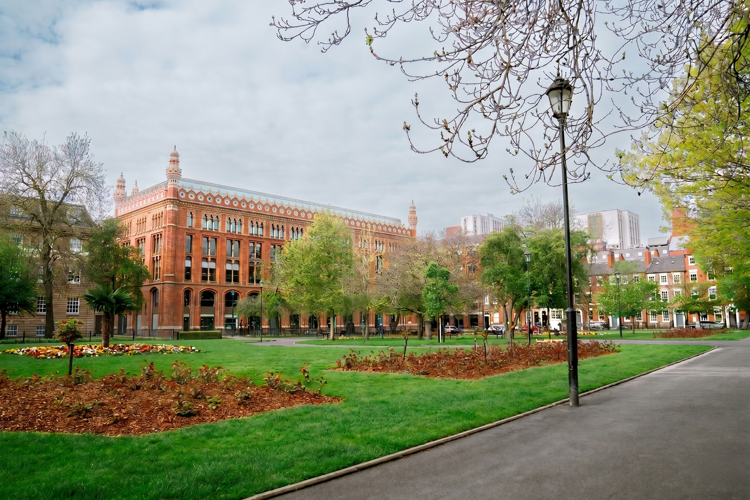 Park Square, Leeds - the legal quarter surrounding David Ake & Co. Solicitors