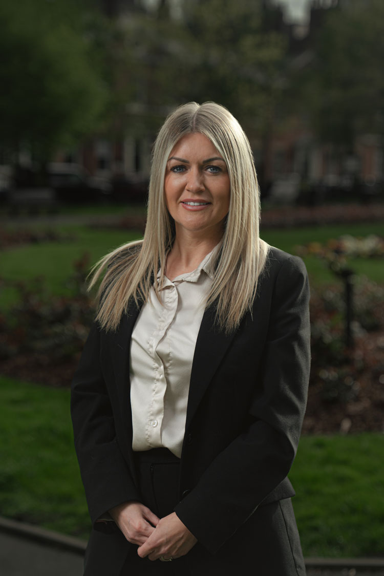 Portrait photograph of Rachael Charles