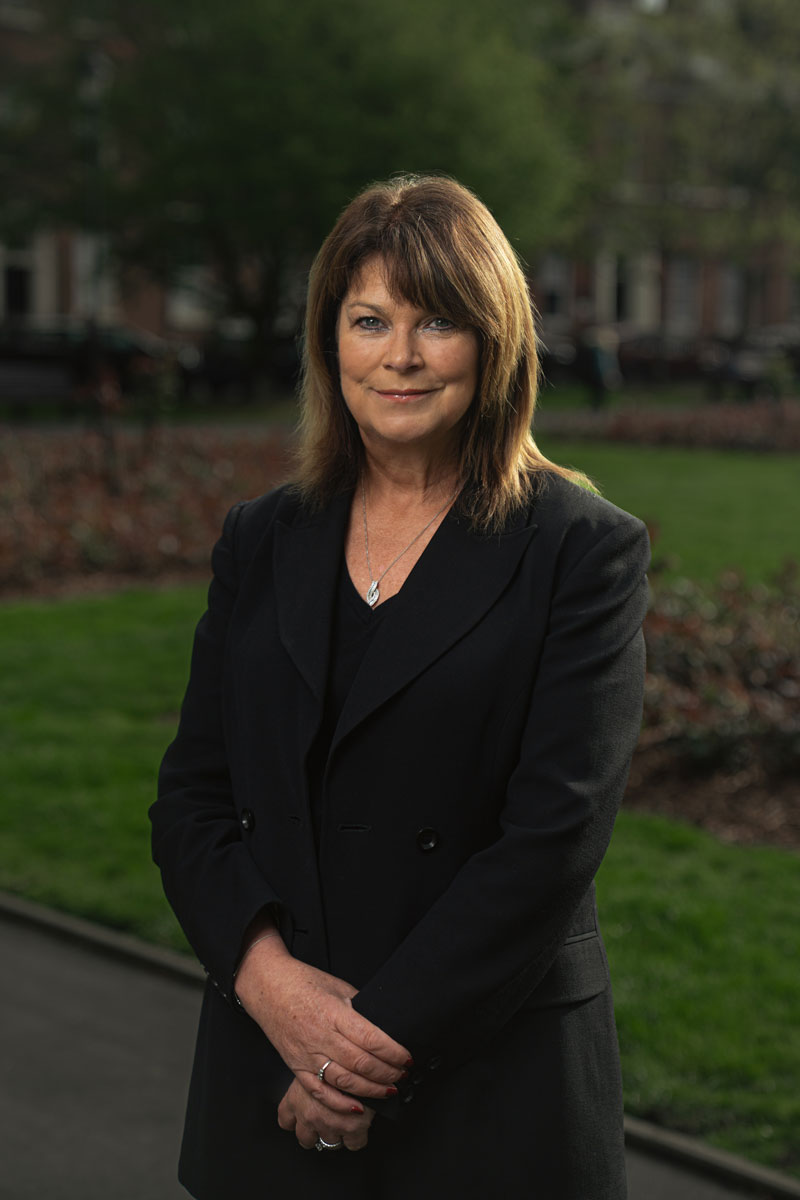 Portrait photograph of Theresa Clark, Partner at David Ake & Co. Solicitors
